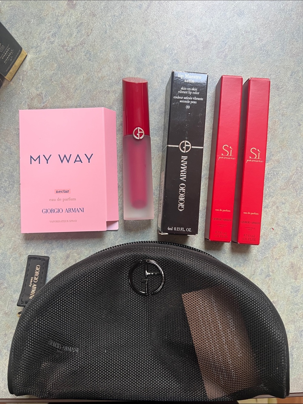 Giorgio Armani travel collection